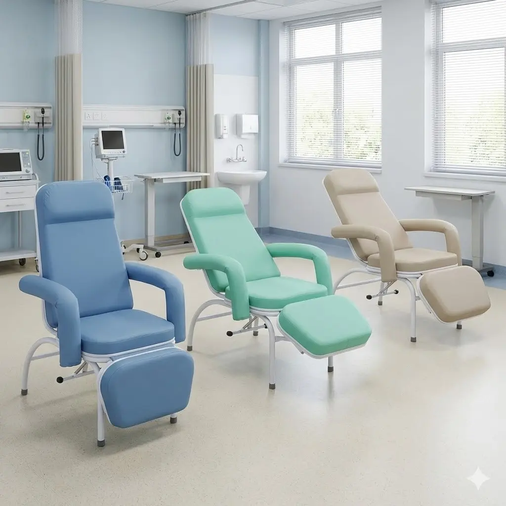 Poltronas hospitalares Saúde Móveis